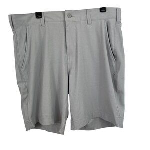 Refined Matter Gray Performance Chino Shorts Mens Size 38x9